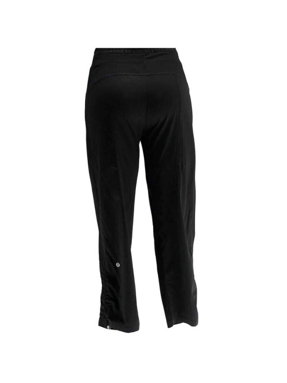 LULULEMON Athletica Dance Studio Cropped Pants Jogger Women's 4 Black Activewear - Picture 1 of 9